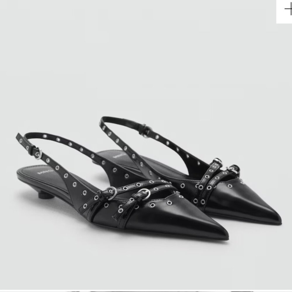 Die-cut kitten shoes